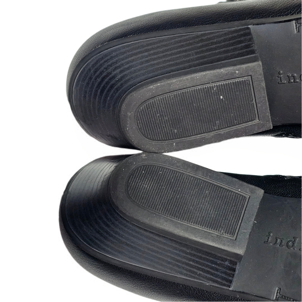 Indigo Ankle Booties Zipper Closure Black - Picture 15 of 16